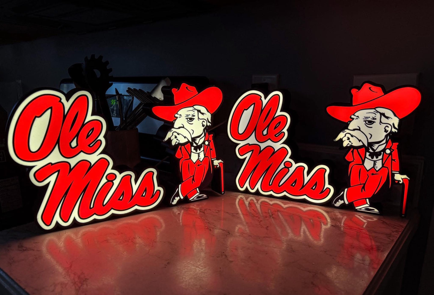 Ole Miss Rebel Light