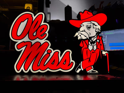 Ole Miss Rebel Light